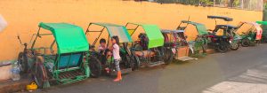 Triciclete în Intramuros