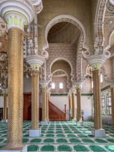 Interior de moschee