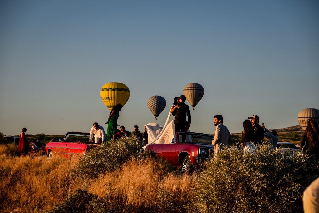 Sesiuni foto cu baloanele în Cappadocia