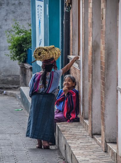 Oamenii sunt foarte colorați în Guatemala