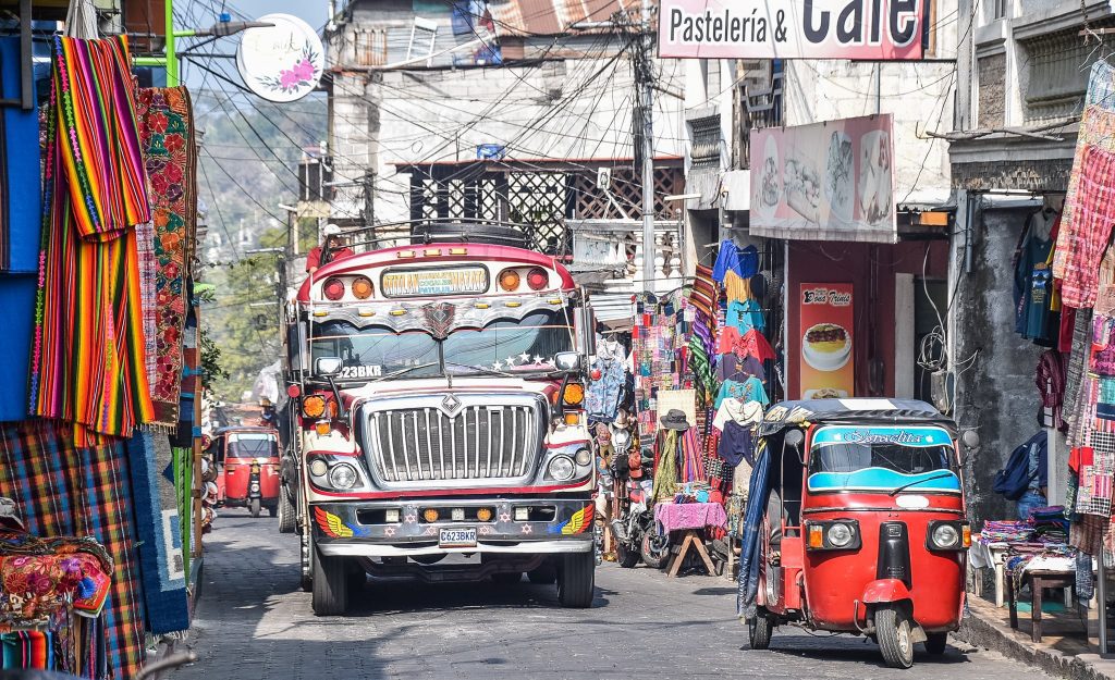 Mijloace de transport în Guatemala