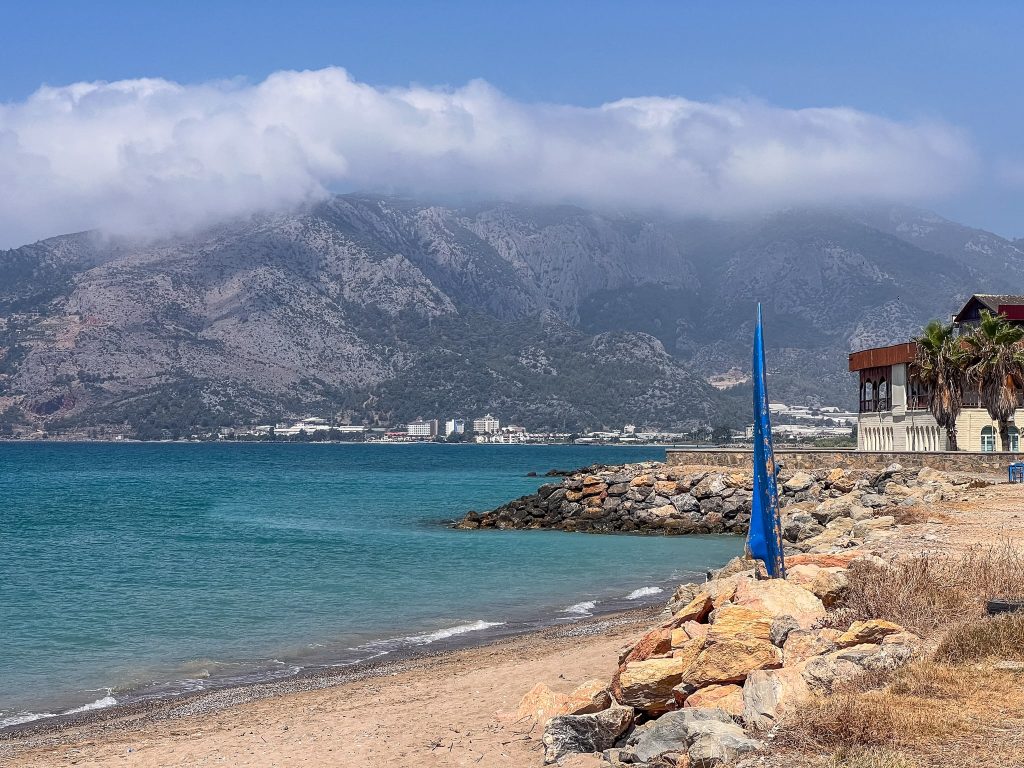 Plaja din Bozyazı, Turcia