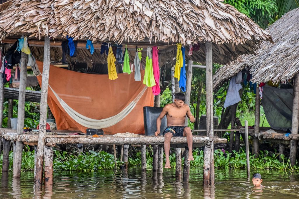 Gospodăriile din Delta Orinoco, Venezuela