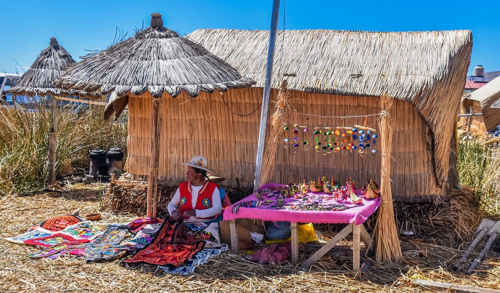 Cumpărături la Titicaca