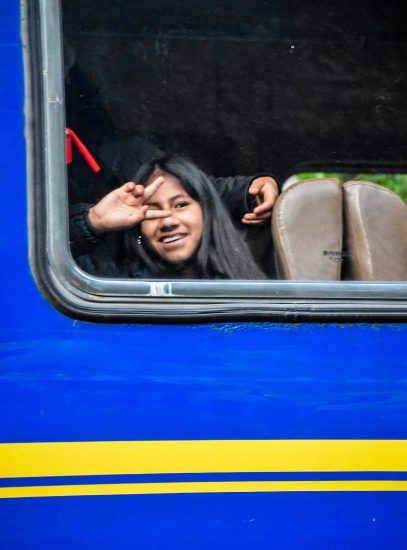 Călători din tren, Peru