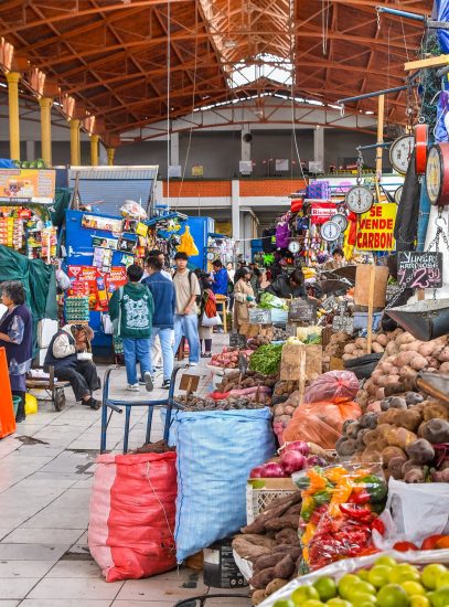 Piața din Arequipa, Peru