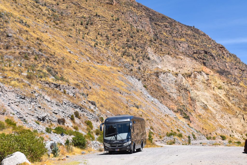 Autobuzul nostru în Peru