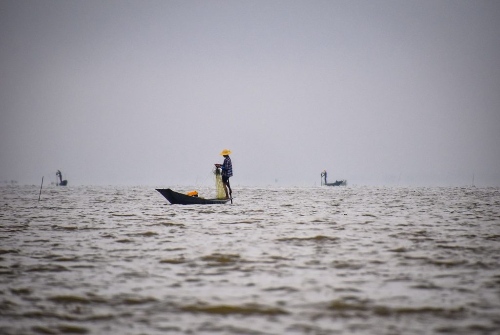 Pescarii de pe Inle Lake, Myanmar