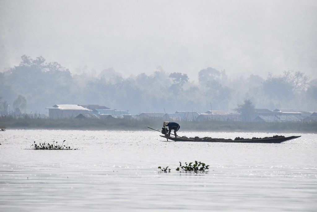 Inle Lake, dimineața