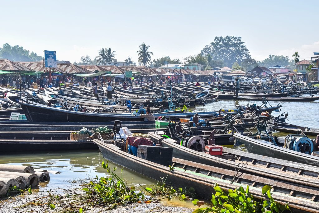 Nampan Market, Inle Lake