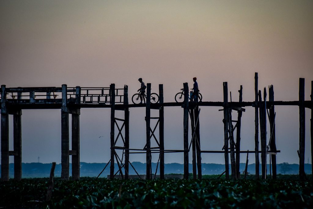 U Bein Bridge, Mandalay