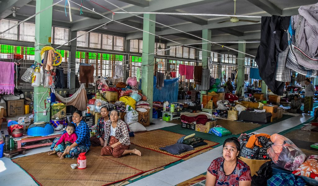 Refugiați în Myanmar