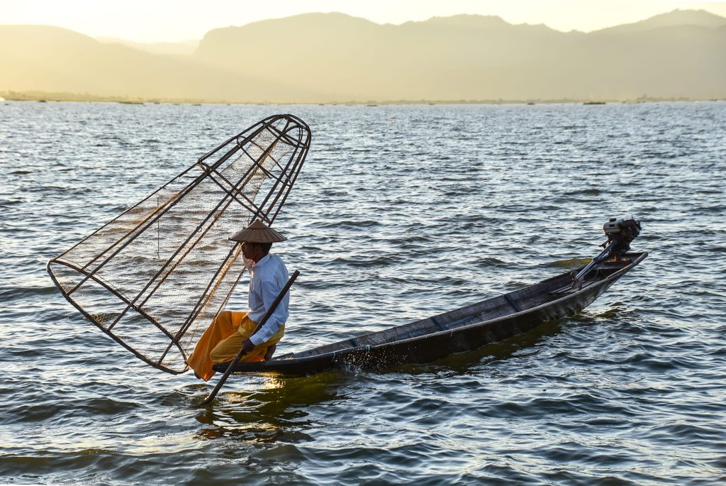 Pescarii de pe Inle Lake